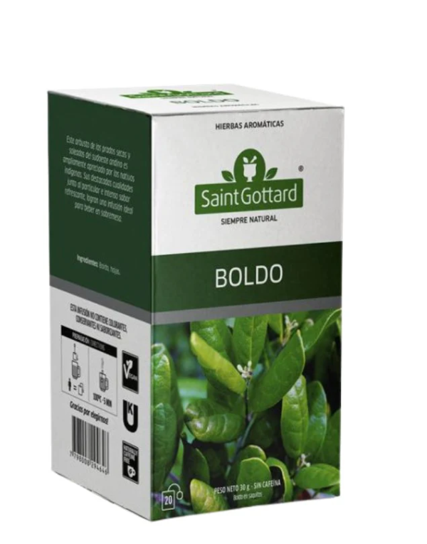 INFUSIÓN BOLDO 20 BOLSITAS, SAINT GOTARD