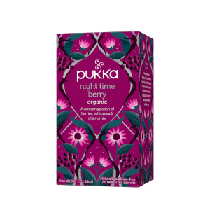 INFUSIÓN NIGHT TIME BERRY, PUKKA 20 BOLSAS