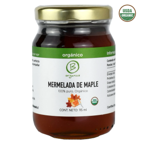 MERMELADA DE MAPLE, B ORGANICS 115 ml