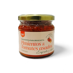 PASTA DE PIMIENTOS Y TOMATES ASADOS, SUK 200 g