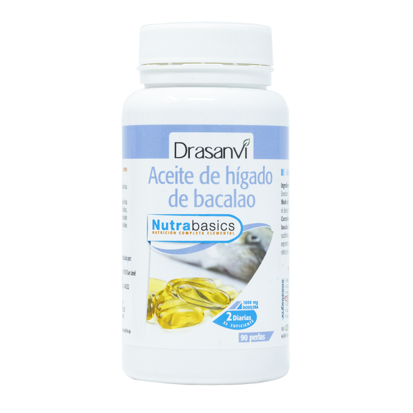 ACEITE DE HÍGADO DE BACALAO 90 CAP - DRASANVI