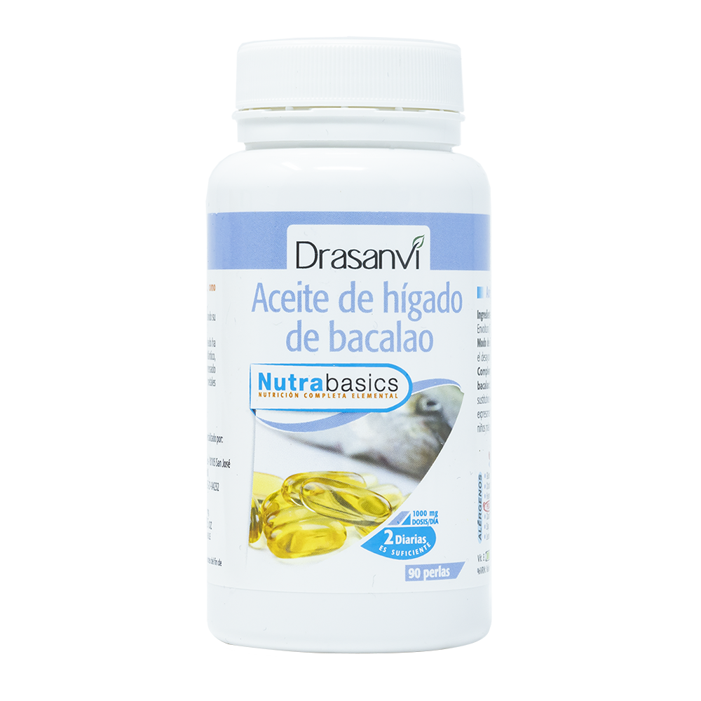 ACEITE DE HÍGADO DE BACALAO 90 CAP - DRASANVI