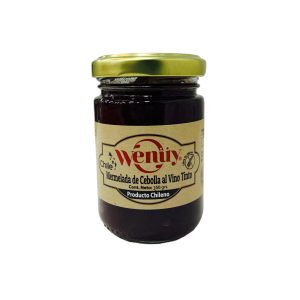 MERMELADA DE CEBOLLA AL VINO TINTO, WENUY 160 g