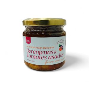 PASTA DE BERENJENAS Y TOMATES ASADOS, SUK 200 g