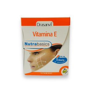 VITAMINA E 400 mg CÁPSULAS VEGANAS, DRASANVI