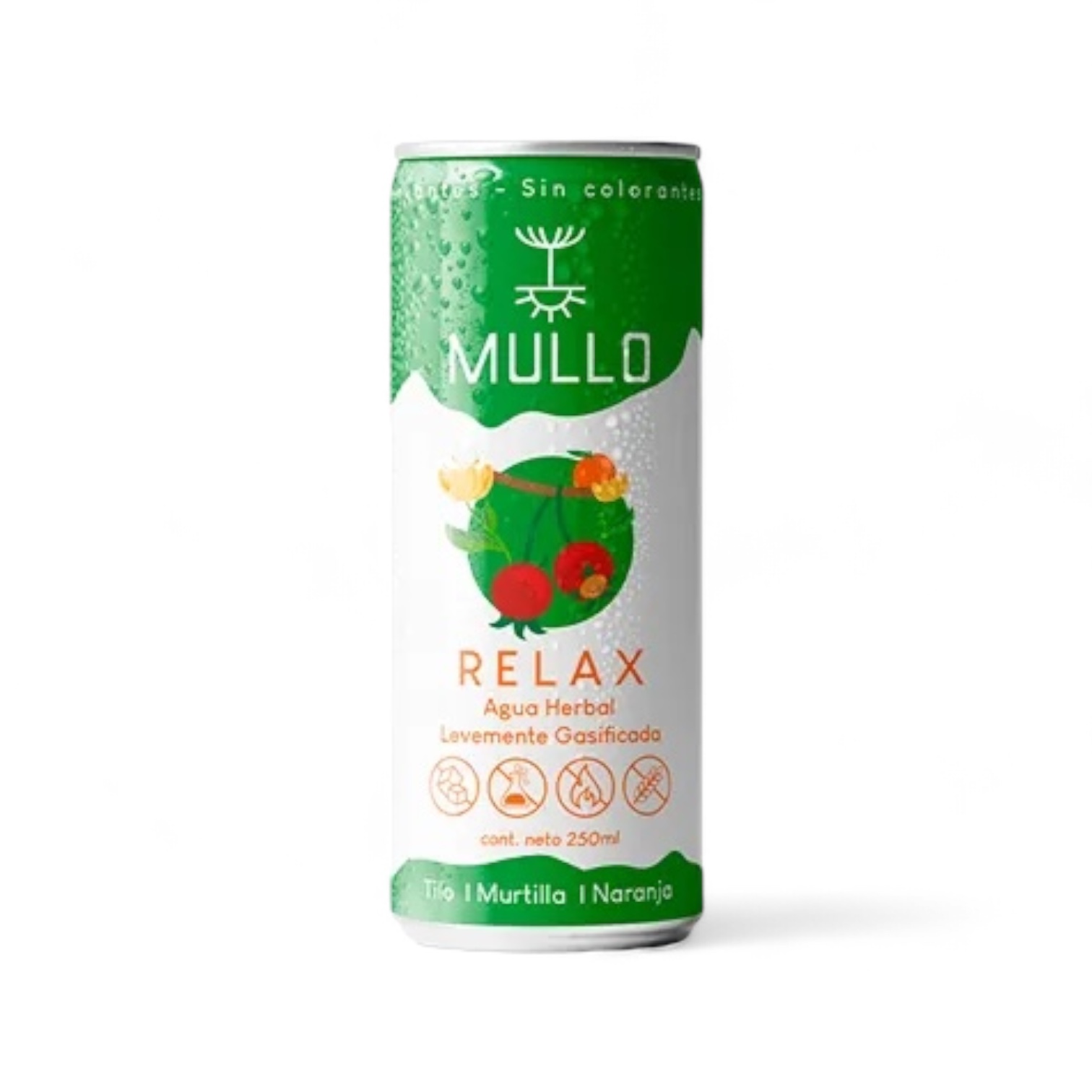 AGUA HERBAL RELAX MULLO 250 cc