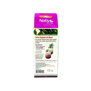 MAQUI ORGÁNICO EN POLVO, NATIV FOR LIFE 30 SACHET