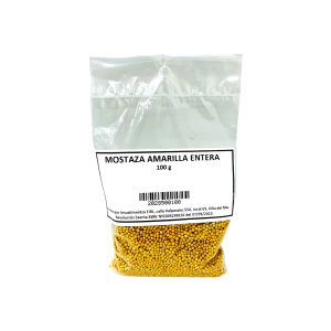 SEMILLA DE MOSTAZA AMARILLA – 100 g