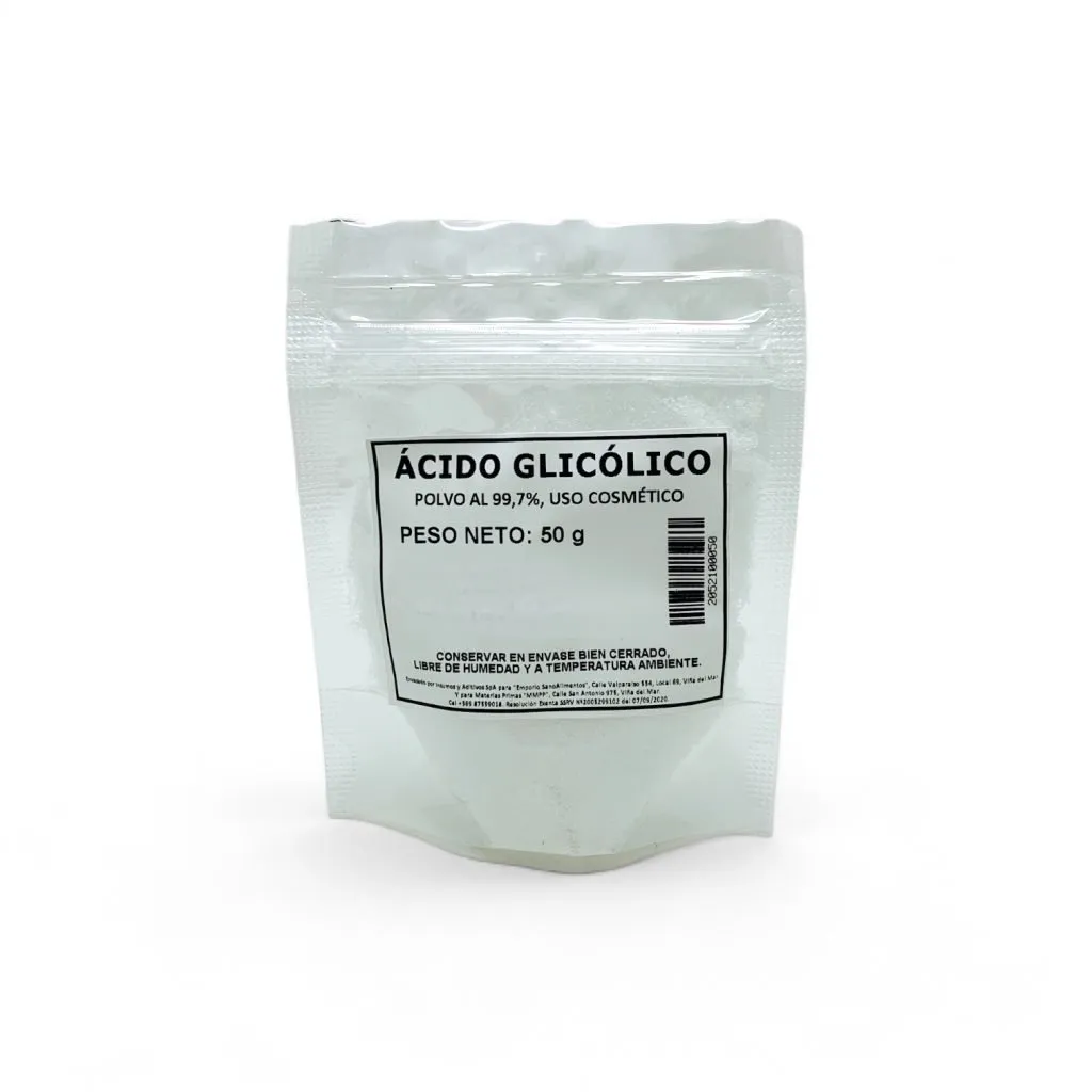 ÁCIDO GLICÓLICO 99,7% - 50 g