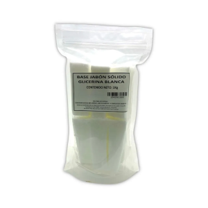 BASE JABÓN SÓLIDO GLICERINA BLANCA – 1 Kg