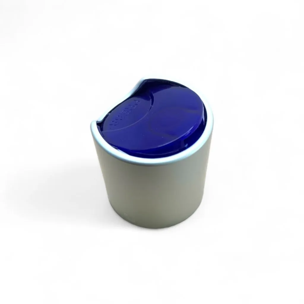 TAPA PRESS TOP 24-410 PLATA MATE-AZUL (E105)