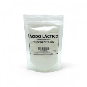 ÁCIDO LÁCTICO 60% POLVO – 100 g