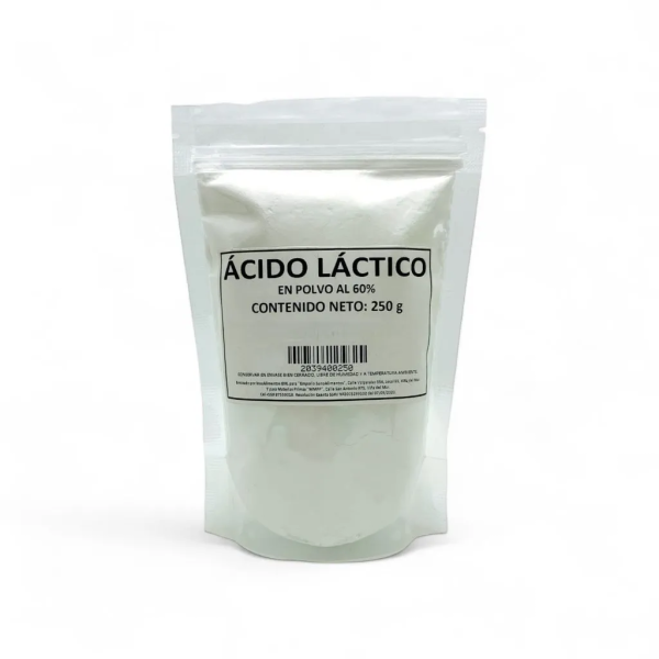 ÁCIDO LÁCTICO 60% POLVO - 250 g