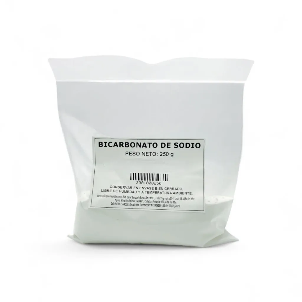 BICARBONATO DE SODIO - 250 g