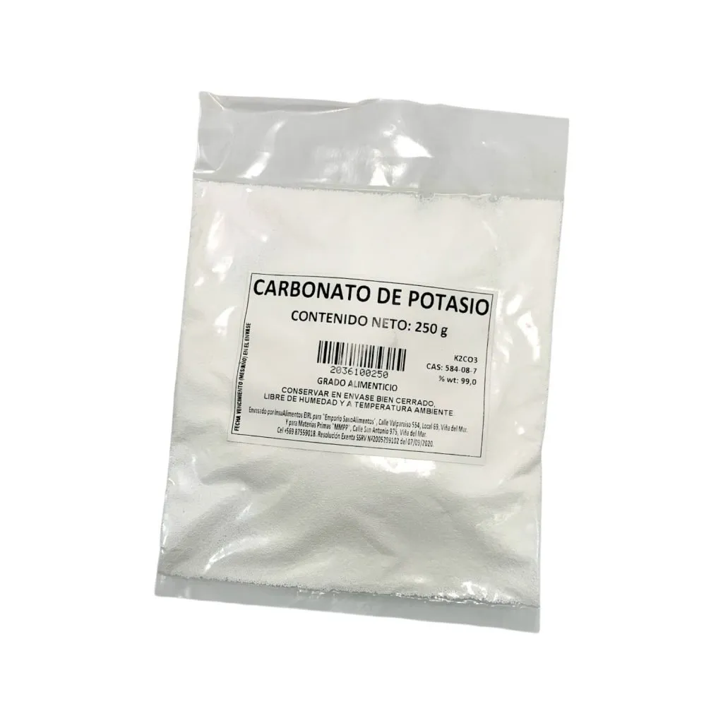 CARBONATO DE POTASIO FG - 250 g