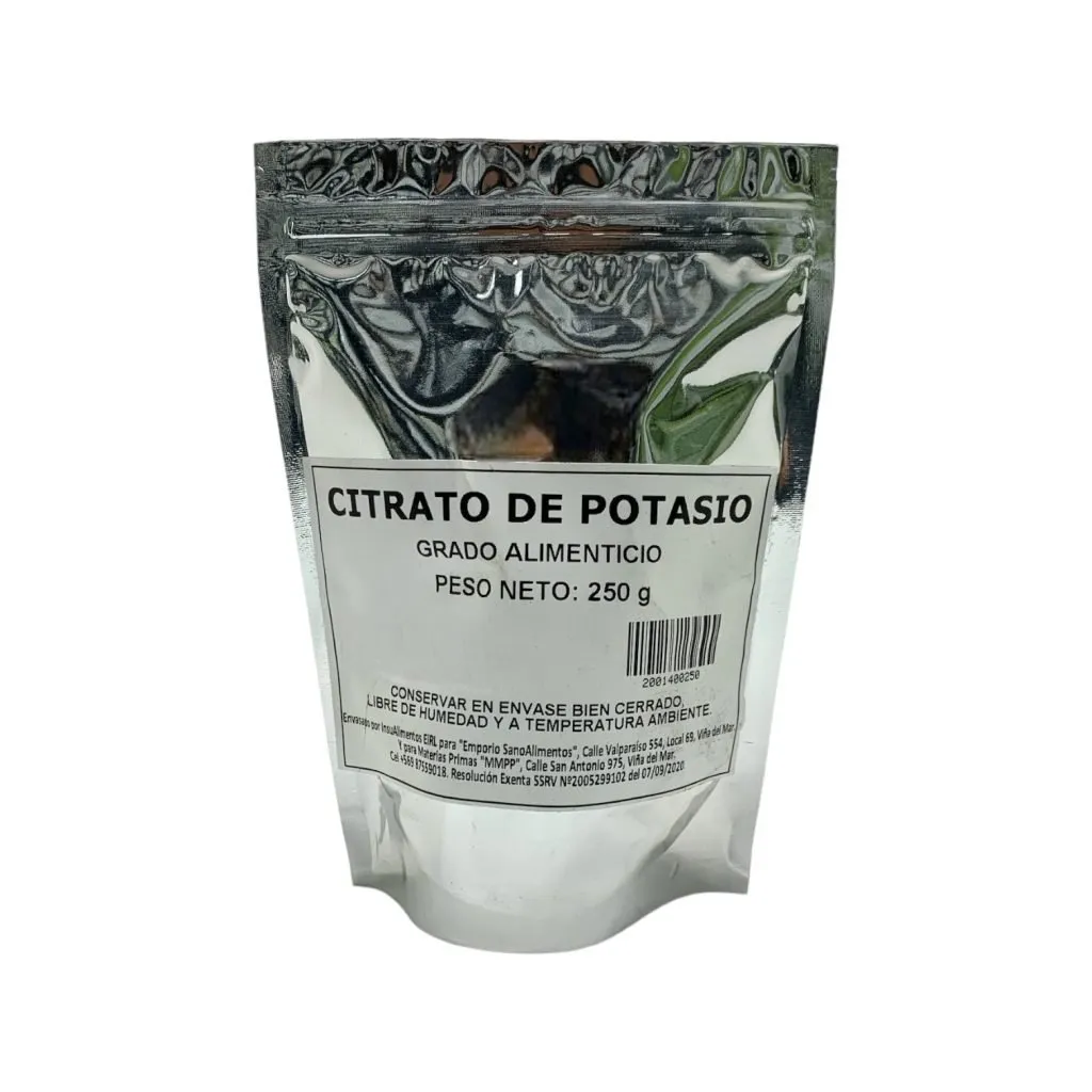 CITRATO DE POTASIO - 250 g