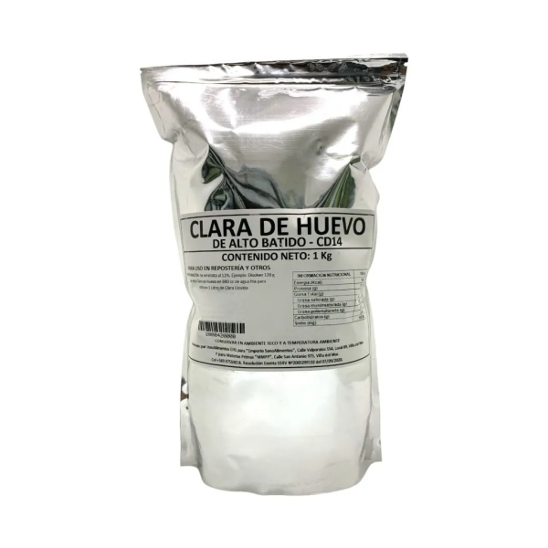 CLARA DE HUEVO ALTO LEVANTE - 1 Kg