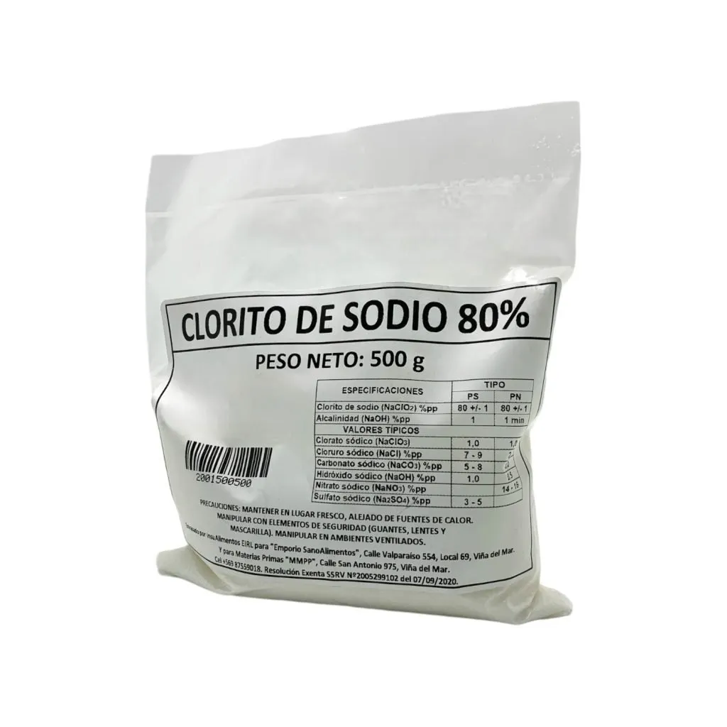 CLORITO DE SODIO - 500 g