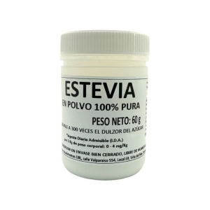 ESTEVIA EN POLVO PURA – 60 g