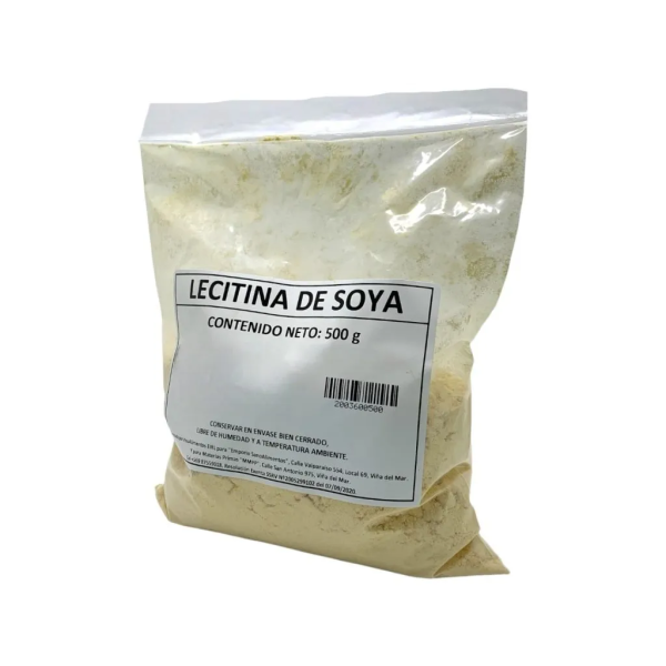 LECITINA DE SOYA EN POLVO - 500 g