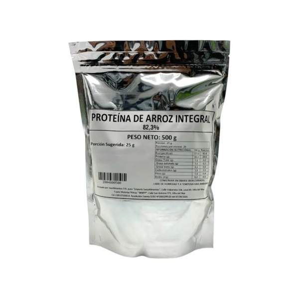 PROTEÍNA DE ARROZ - 500 g