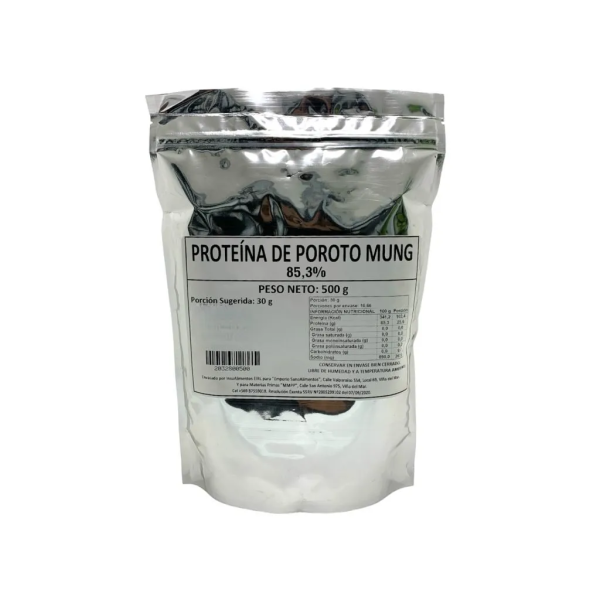 PROTEÍNA DE POROTO MUNG - 500 g