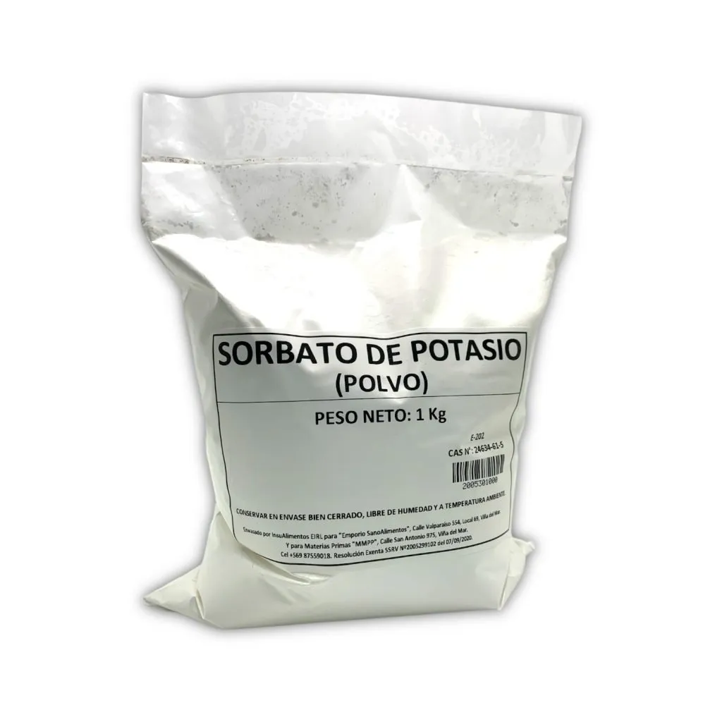 SORBATO DE POTASIO POLVO - 1 Kg