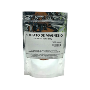 SULFATO DE MAGNESIO FOOD GRADE – 100 g