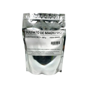 SULFATO DE MAGNESIO FOOD GRADE – 500 g