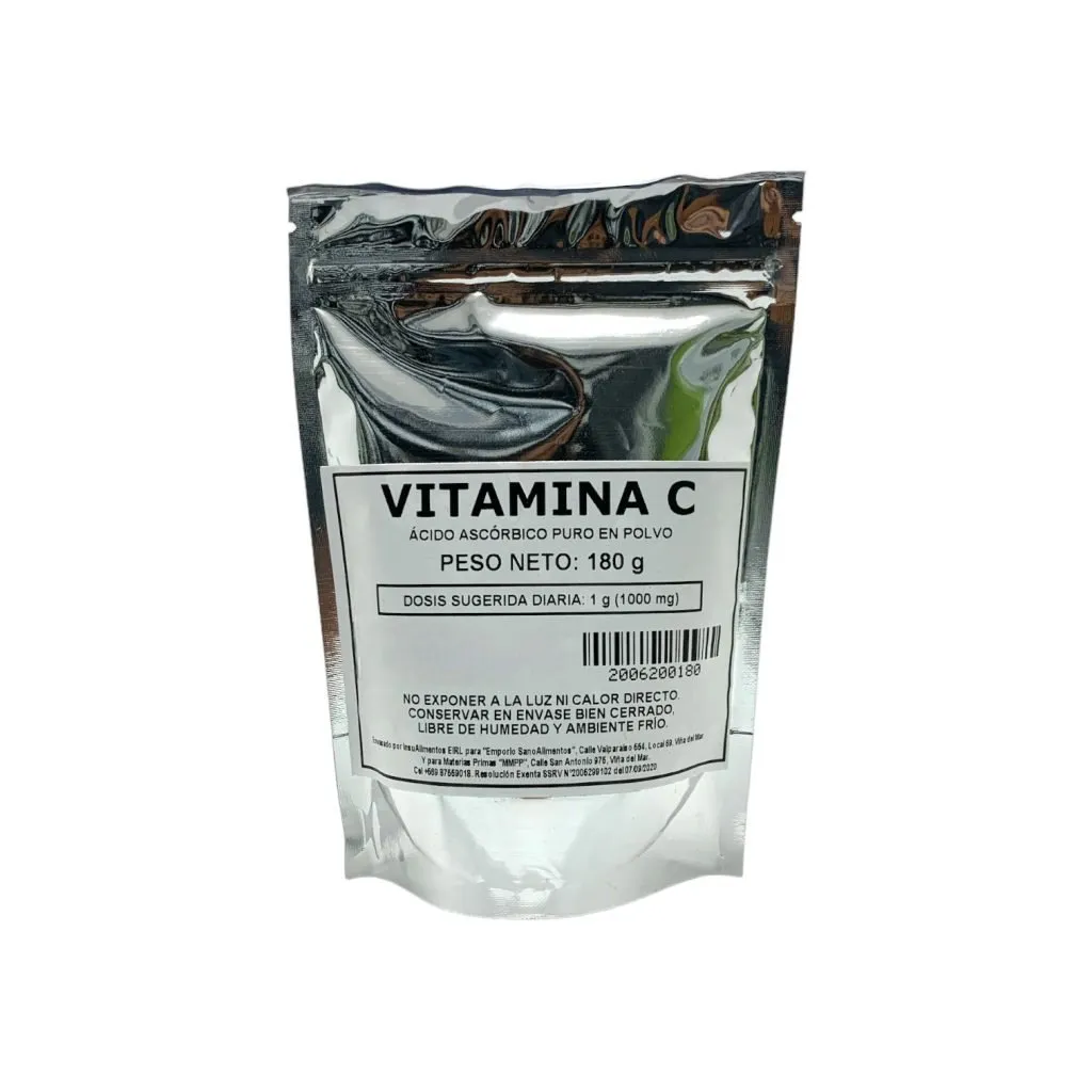 VITAMINA C - AC. ASCÓRBICO - 180 g