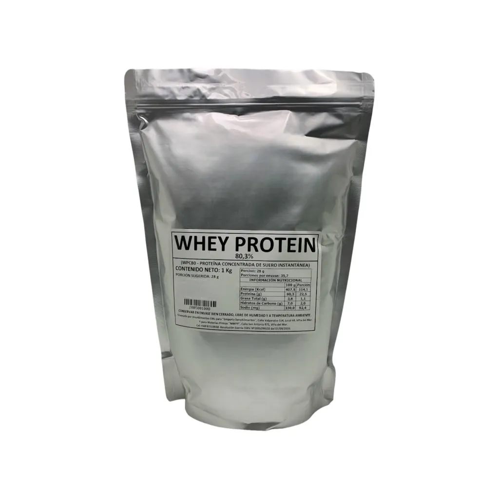 WHEY PROTEIN - PROTEÍNA DE SUERO - 1 Kg