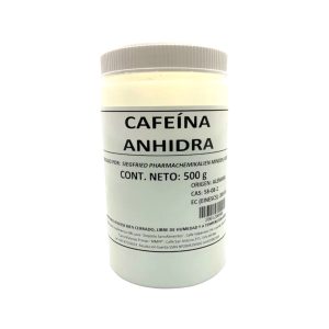 CAFEÍNA ANHIDRA – 500 g