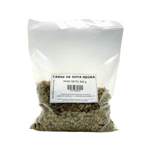 CARNE DE SOYA NEGRA CHICA  – 500 g