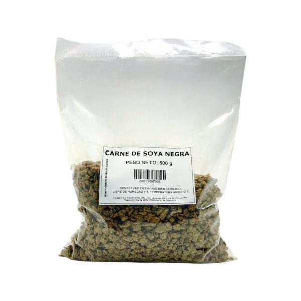 CARNE DE SOYA NEGRA CHICA - 500 g