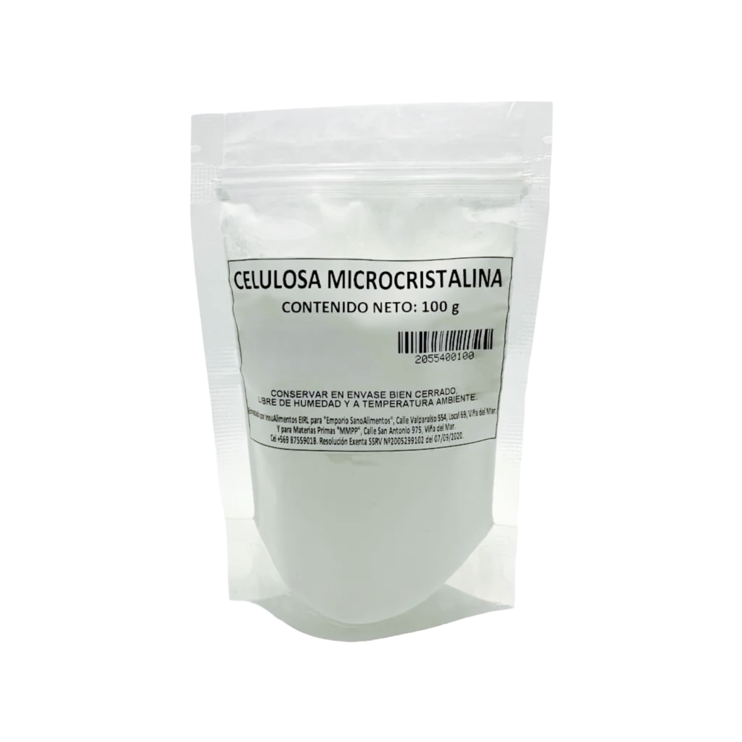 CELULOSA MICROCRISTALINA - 100 g