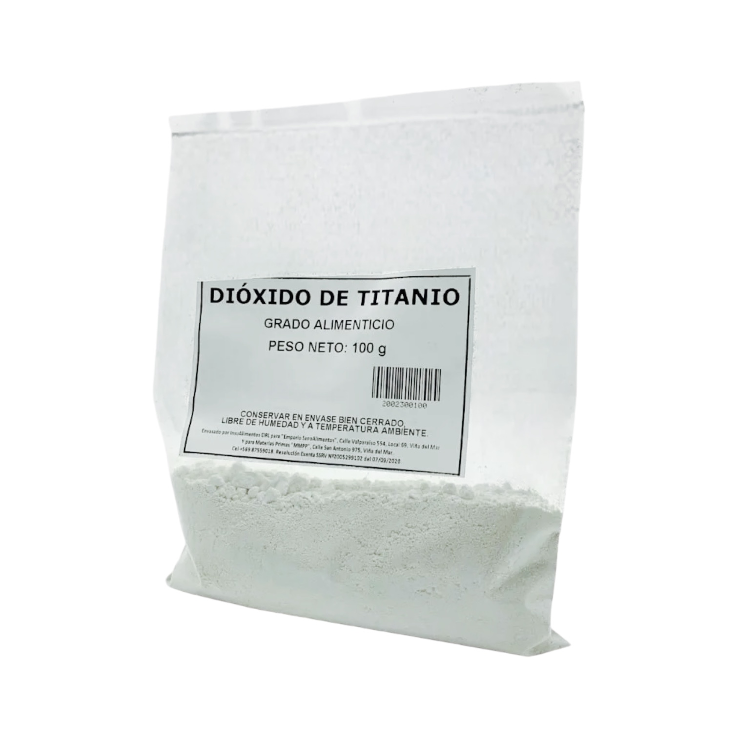 DIÓXIDO DE TITANIO - 100 g