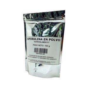 ESPIRULINA EN POLVO ORGÁNICA – 100 g