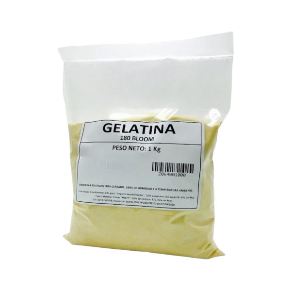 GELATINA 180 BLOOM - 1 Kg