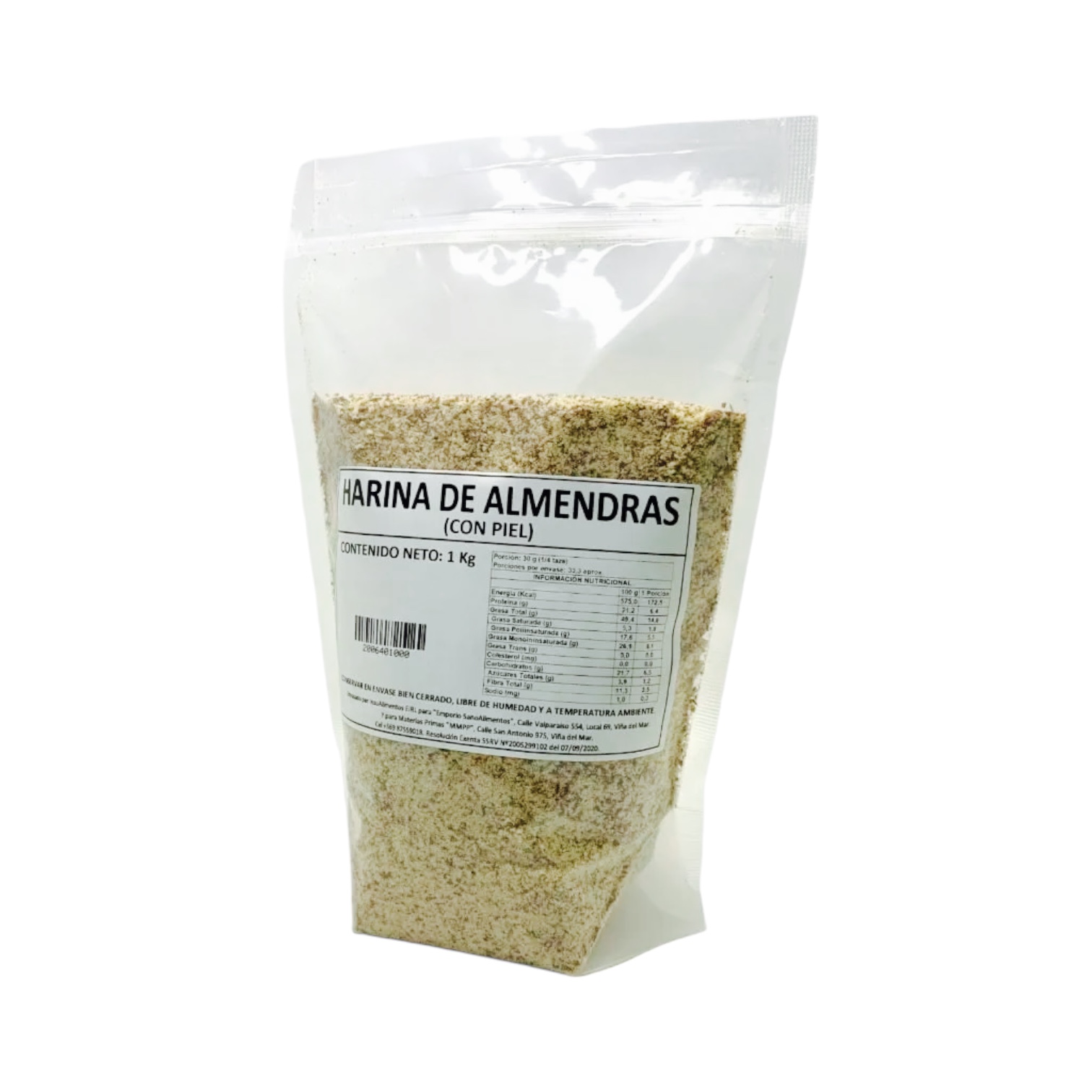 HARINA DE ALMENDRA CON PIEL - 1 Kg