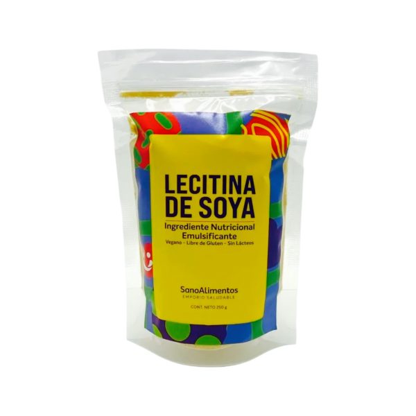 LECITINA DE SOYA EN POLVO - 250 g