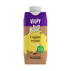 BEBIDA VEGETAL WILK CAPUCCINO VAINILLA, VILAY 330 ml