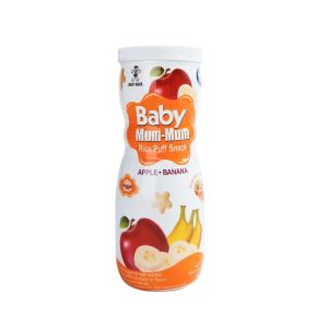 PUFF ARROZ MANZANA PLÁTANO, BABY MUM MUM 50 g