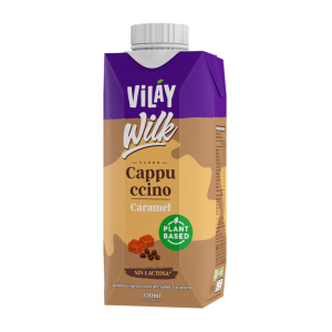 BEBIDA VEGETAL WILK CAPUCCINO CARAMELO, VILAY 330 ml