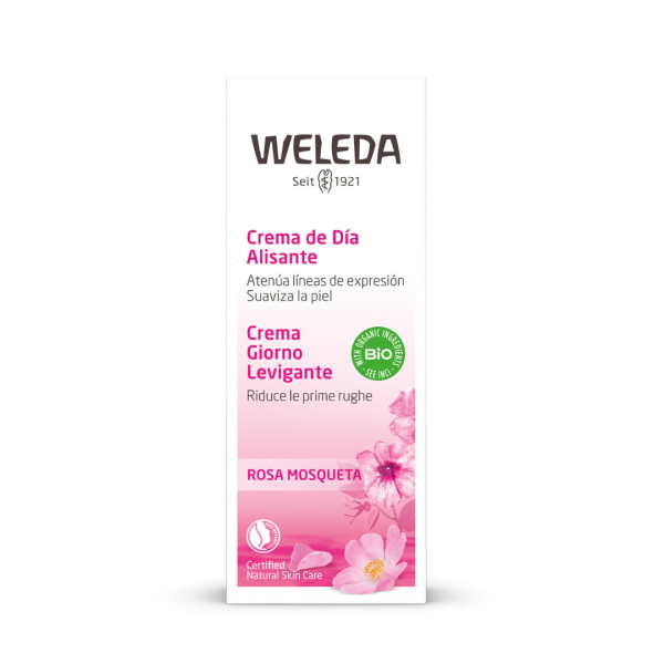 CREMA DÍA ALISANTE ROSA MOSQUETA, WELEDA 30 ml