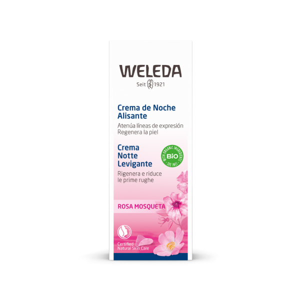 CREMA NOCHE ALISANTE ROSA MOSQUETA, WELEDA 30 ml