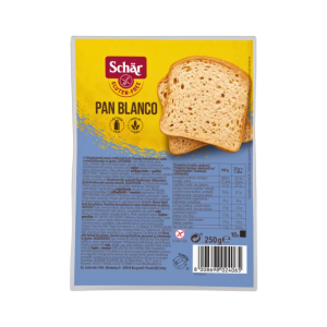 PAN BLANCO MOLDE SIN GLUTEN, SCHAR 250 g