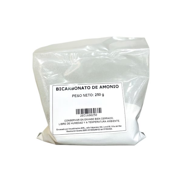 BICARBONATO DE AMONIO - 250 g