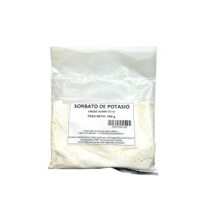 SORBATO DE POTASIO POLVO – 100 g