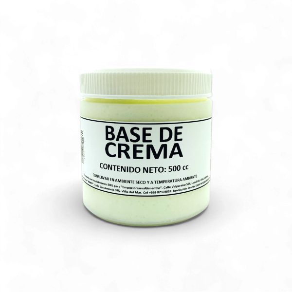 BASE DE CREMA - 500 cc