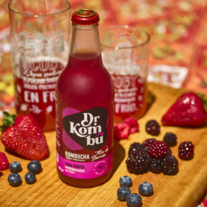 KOMBUCHA DR. KOMBU MIX DE BERRIES 330 ml